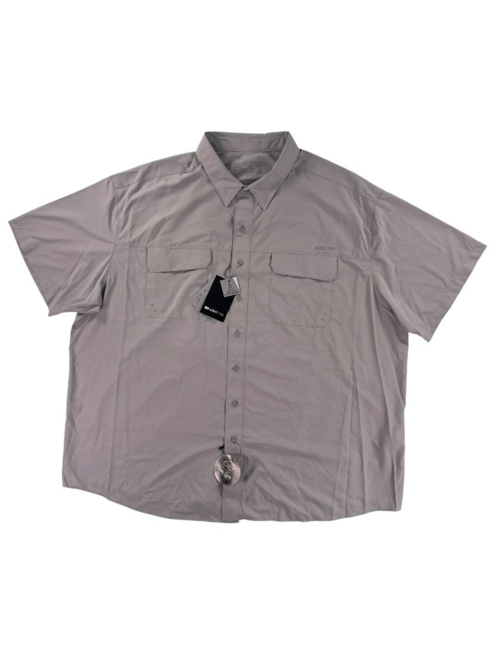 Ariat Printed VentTEK Outbound Western Classic Fit Cowboy Shirt Men's Sz 3XL NEW